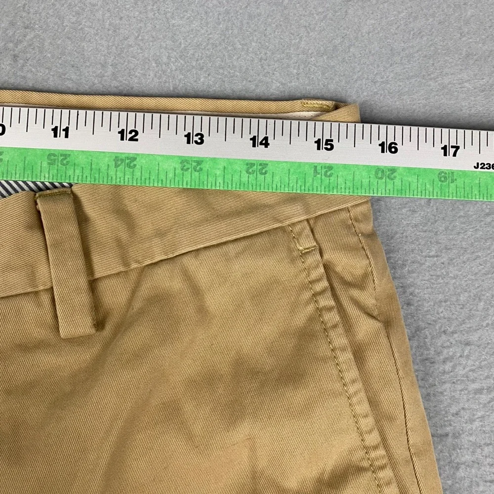 Banana Republic Emerson Chino Mens Tan Straight Fit Cotton Pants Size‎ 31
